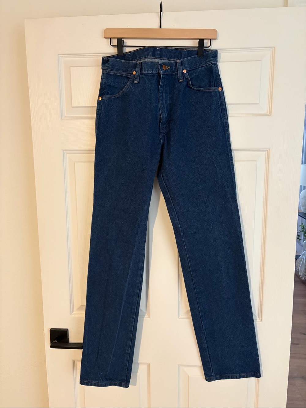Men’s Wrangler blue denim jeans Size 30x34
